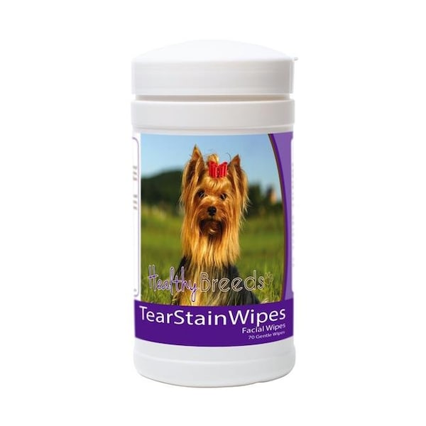 Healthy Breeds Healthy Breeds 840235152149 Yorkshire Terrier Tear Stain Wipes 840235152149 - main
